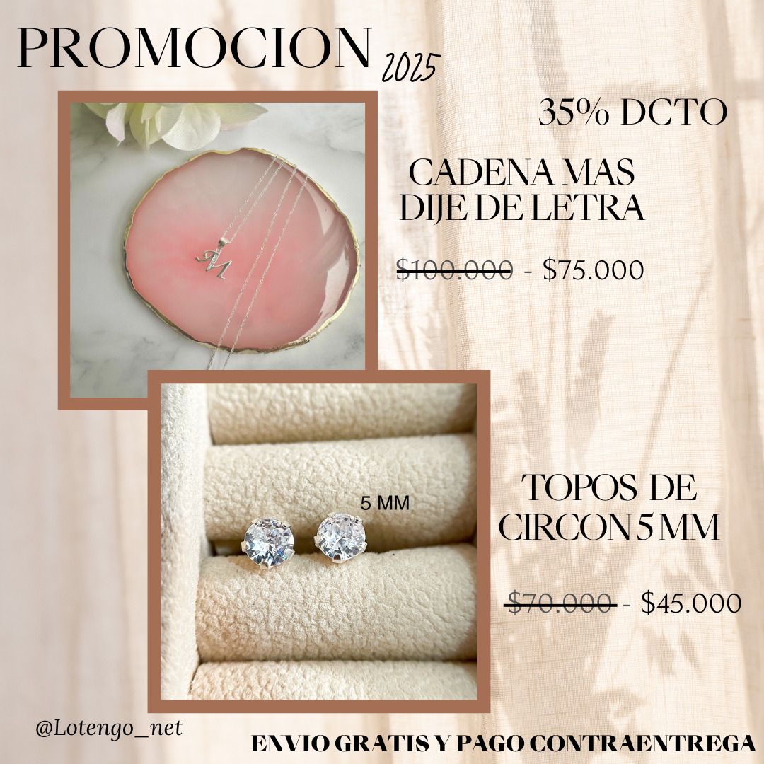 Instagram post joyería minimalista beige
